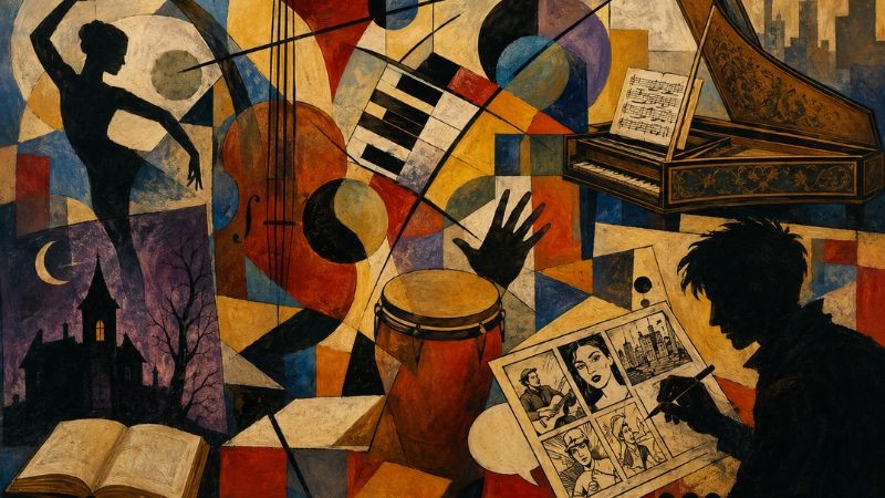 Agitación y Cultura: música, novelas, danza contemporánea y mucho más