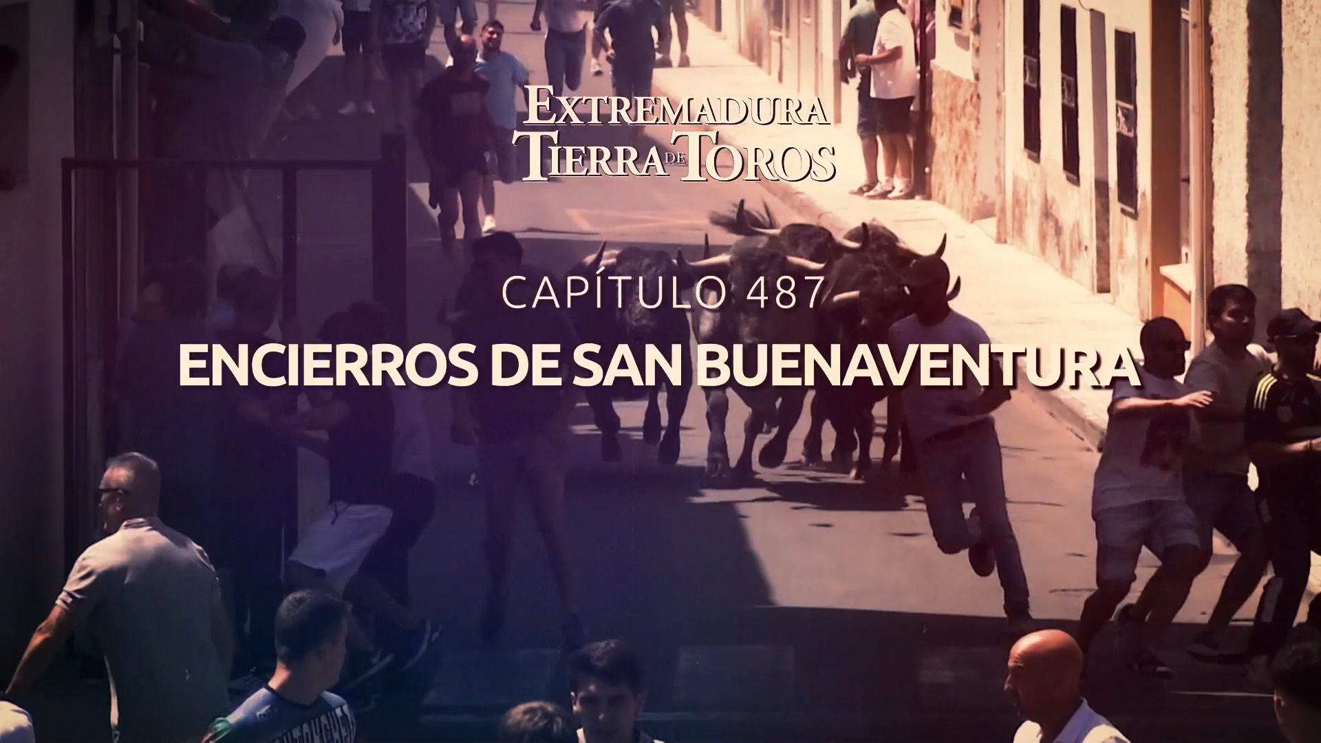 EXTREMADURA, TIERRA DE TOROS  - 112: Encierros de San Buenaventura