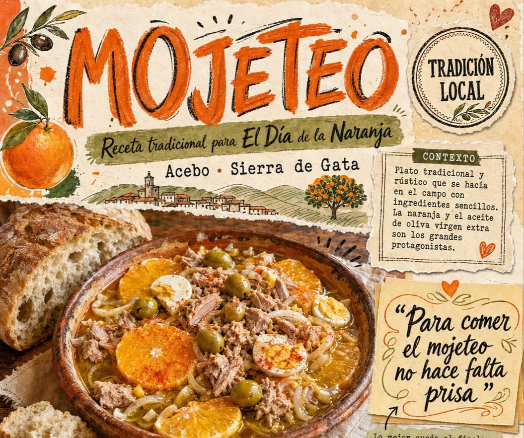 Mojeteo en la Fiesta de la naranja, con Fernando Barcena